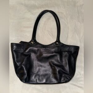 Leather Coach purse